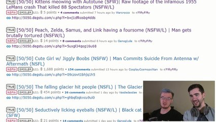 DONT LET THE SMILES FOOL YOU! - Reddit 50/50 Challenge w/MiniLadd (Re-uploaded)