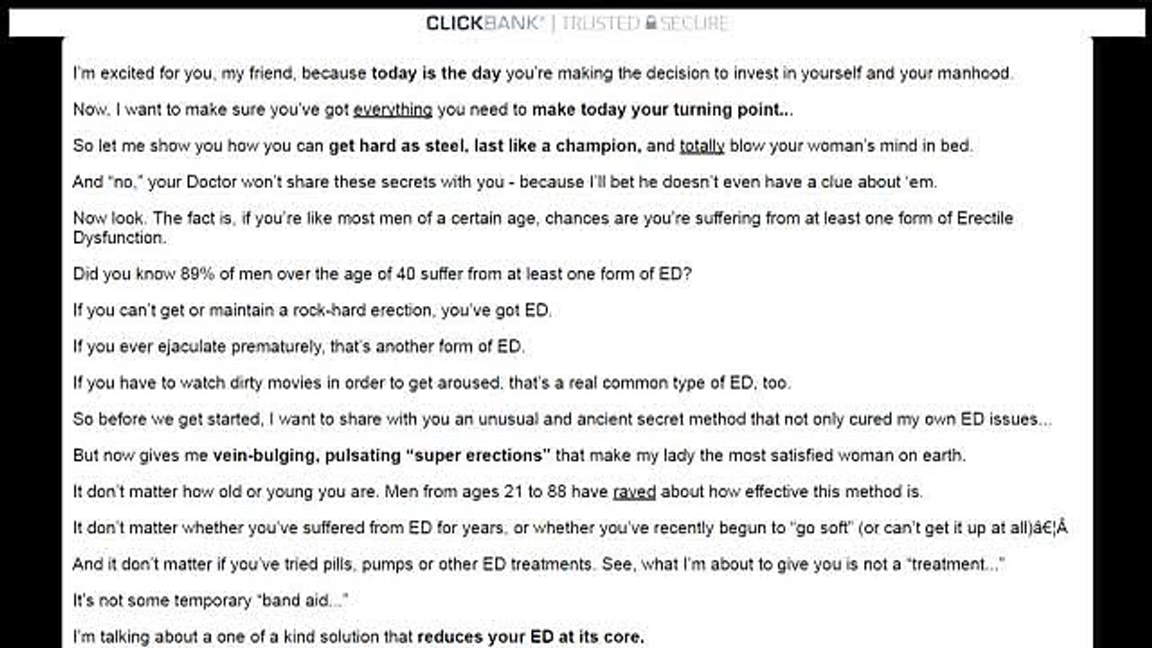 Ed Eliminator - The New Ed Offer That Rules Them All