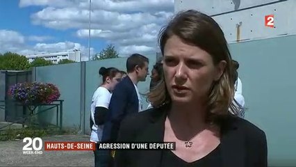 Laurianne Rossi, la députée d'En Marche frappée hier sur un marché à Bagneux, revient sur son agression