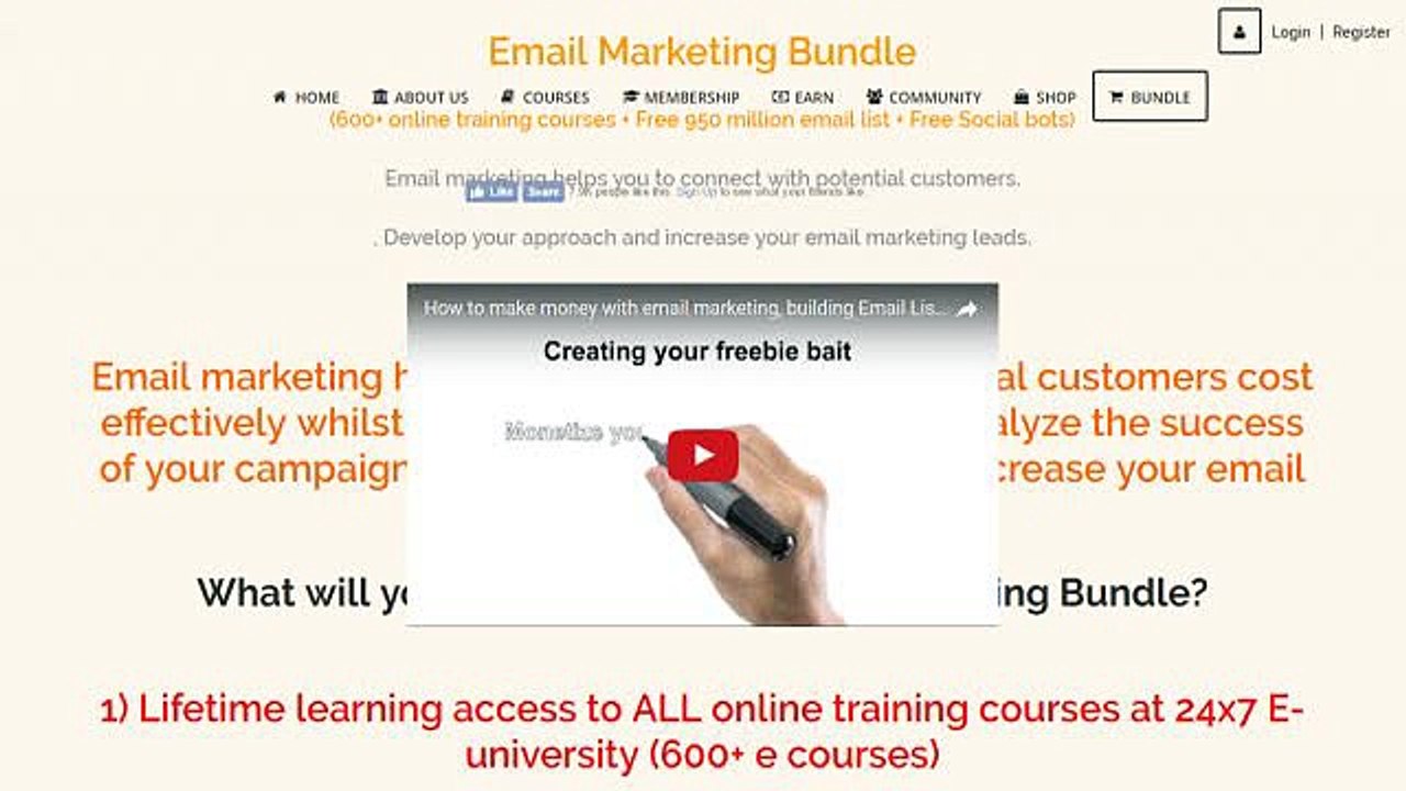 Email Marketing Bundle- 600+ Courses 950 Million Leads