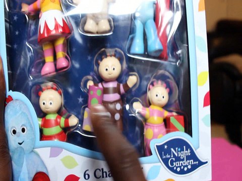 IN THE NIGHT GARDEN 6 CHARACTER GIFT PACK UPSY DAISY MAKKA PAKKA IGGLEPIGGLE TOMBLIBOO REVIEW + UNBOXING Toys