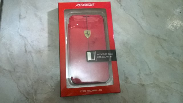 Unboxing Capa Flip Cover da Ferrari para Samsung Galaxy S5 - Shoptime