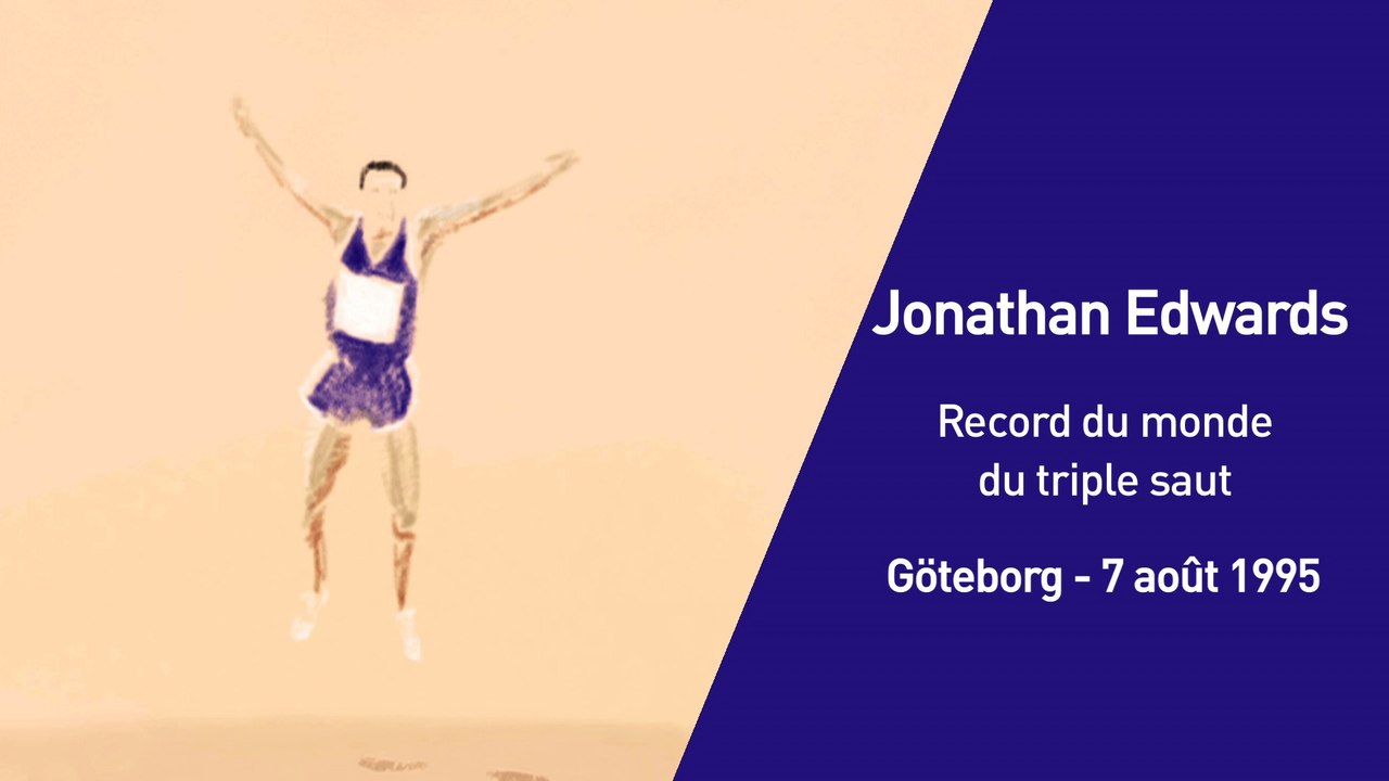 Athlé - Les grands moments : Edwards et le record du monde du triple saut