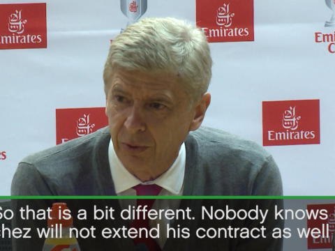 No one knows if Sanchez will extend Arsenal deal - Wenger