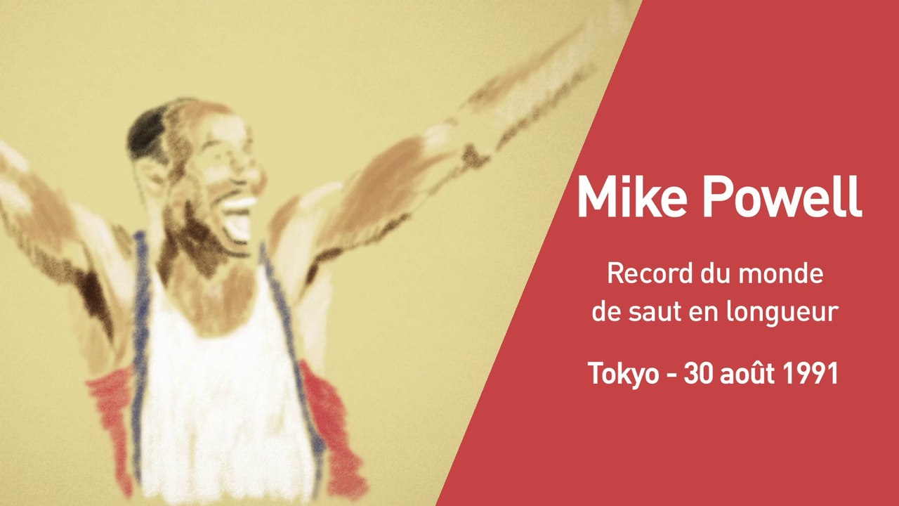 Athlé - Les grands moments : Powell et le record du monde du saut en longueur