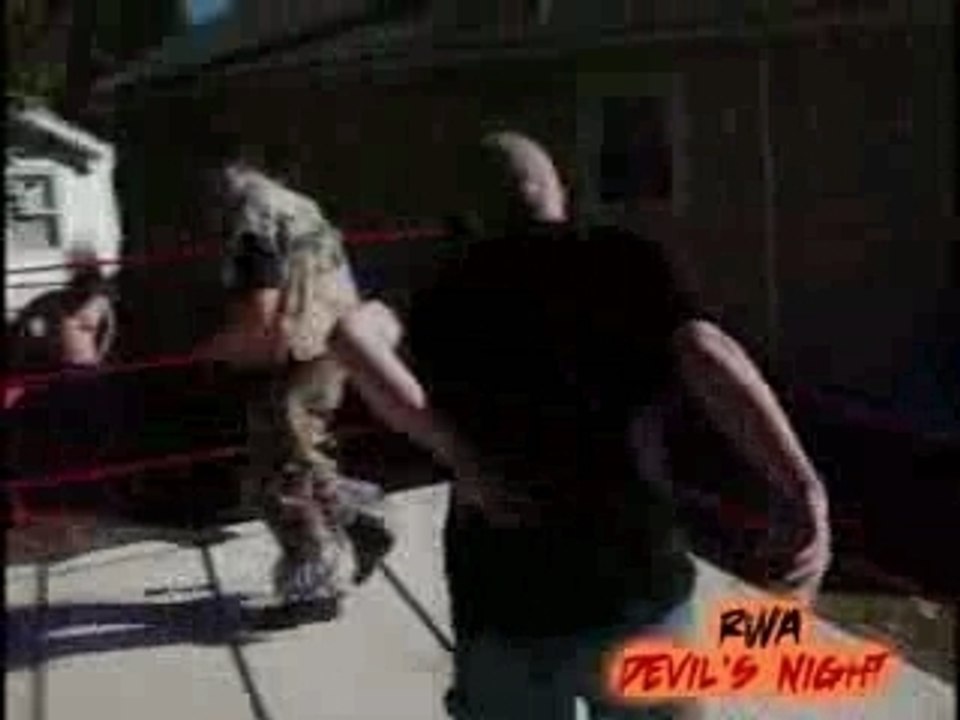 RWA Devils Night Match 2 Chuckles the Clown Vs Danaconda