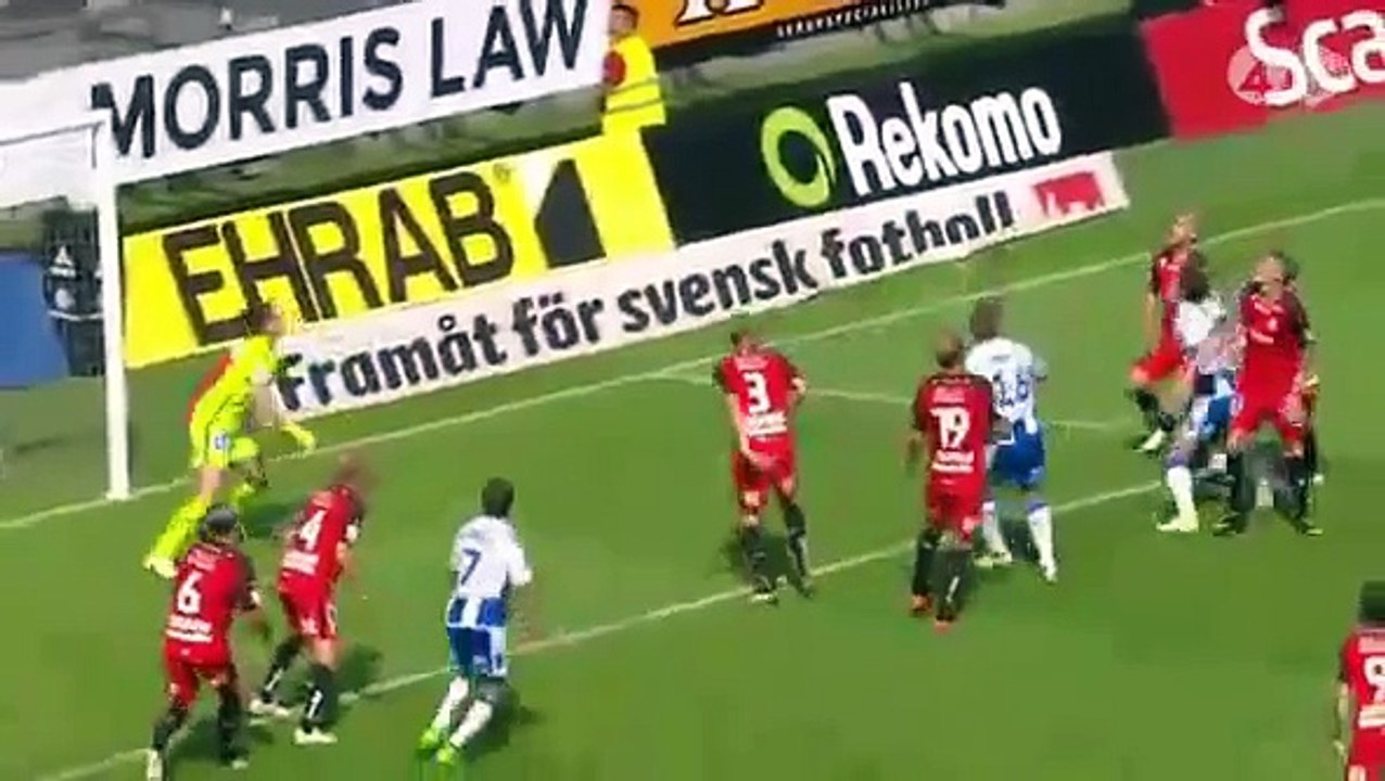 Goeteborg 4:1 Norrkoping (Swedish Allsvenskan 30 July 2017)