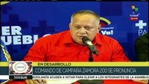 Diosdado Cabello: ANC fue una victoria popular, de la Patria