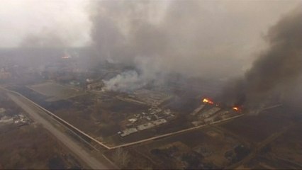 Did A Russian Drone Blow Up A Ukrainian Ammo Base?