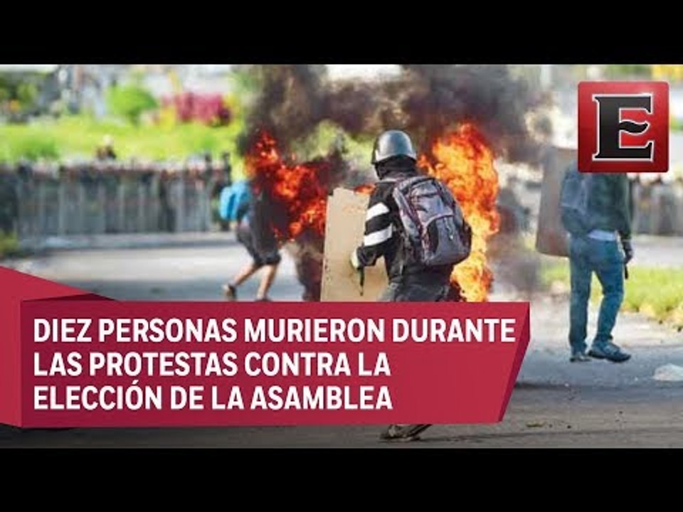 Arde Constituyente de Maduro