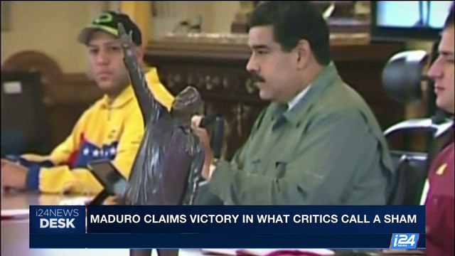 i24NEWS DESK | Maduro claims victory in what critics call a shame | Monday, July 31st 2017