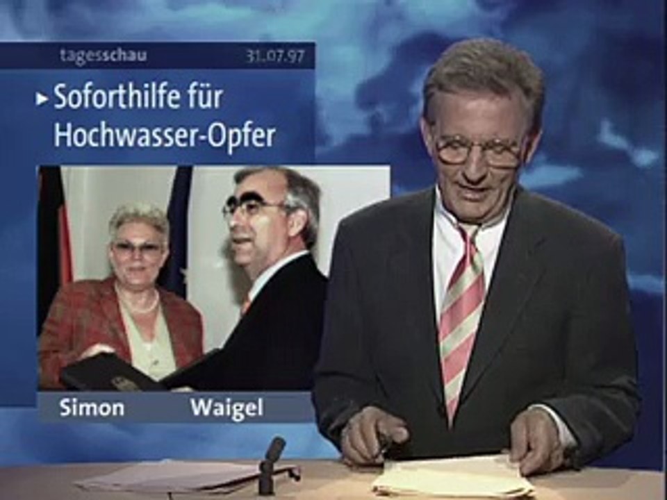 Tagesschau | 31. Juli 1997 20:00 Uhr (mit Joachim Brauner) | Das Erste