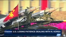 THE RUNDOWN | U.S. losing patience dealing with N. Korea | Monday, July 31st 2017