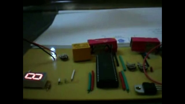 Microcontroller Project 8051 Automatic Room Light Controller