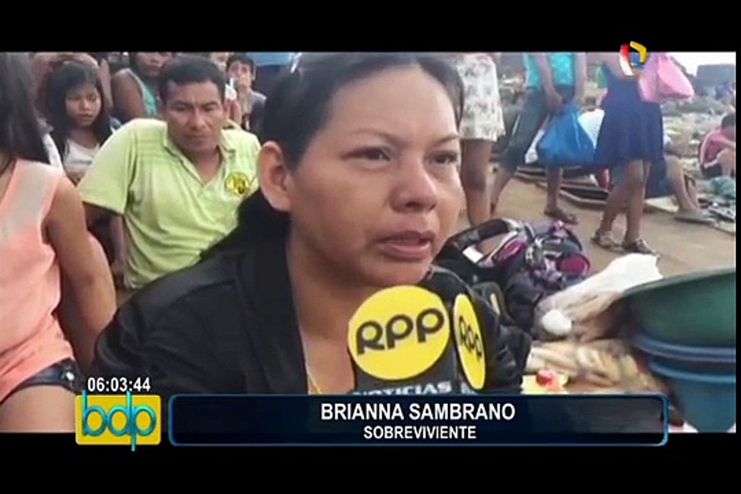 Iquitos: madre y sus tres hijos mueren ahogados en río