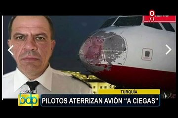 Turquía: piloto aterriza de emergencia y salva la vida de 120 pasajeros