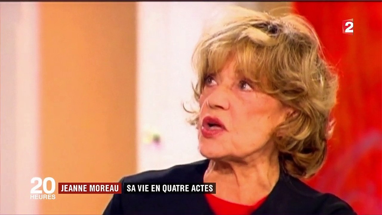 Décès de l'actrice Jeanne Moreau : retour sur sa vie en quatre actes