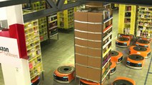 Amazon Warehouse Robots : Mind Blowing Video