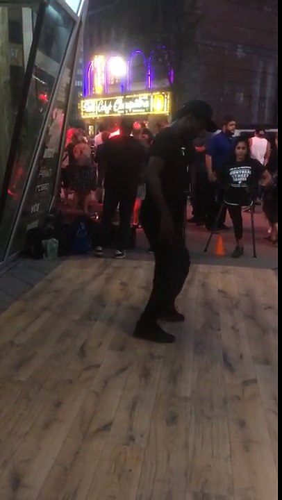 Bboy Capcom street show with Montreal Street Dancer crew Summer 2017