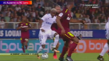 AJ Auxerre 1-0 RC Lens - Le résumé du match 31.07.2017