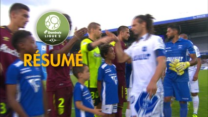 AJ Auxerre - RC Lens (1-0)  - Résumé - (AJA-RCL) / 2017-18