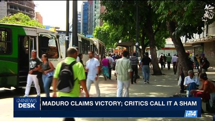 i24NEWS DESK | U.S.: Maduro is 'a dictator'; imposes sanctions | Monday, July 31st 2017