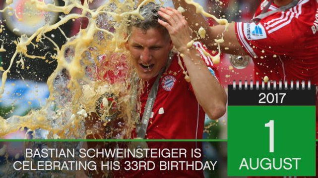 Bastian Schweinsteiger turns 33