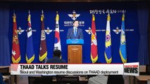 S. Korea and U.S. resume discussions on deployment of additional THAAD launchers