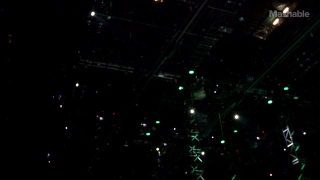 Cast members demonstrate parkour moves used in 'Marvel Universe Live! Age of Heroes' tour