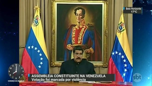 Estados Unidos impõem sanções contra Nicolás Maduro