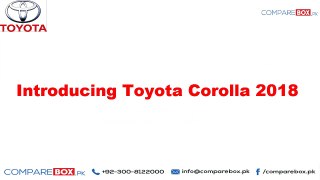 Toyota Corolla 2018 price specs details and features