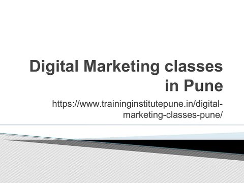Digital Marketing Courses in Pune |Digital Marketing Institute Pune| Training Institute Pune