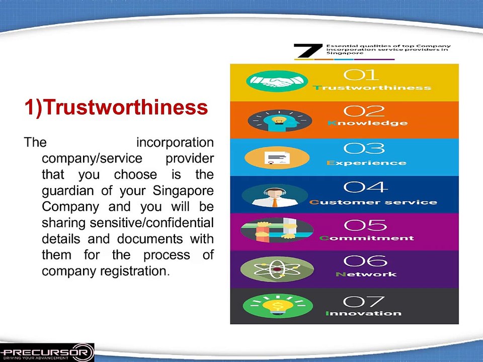 7 Essential qualities of top company incorporation service providers in Singapore