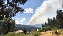 Timelapse Shows Smoke Billowing From Northern California Wildfire