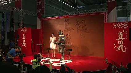 超・真田丸ブース@超会議2016[DAY1]草刈正雄さん（真田昌幸役）トークショー＜扮装・甲冑・兜＞