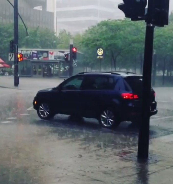 Flash Flooding Hits Montreal