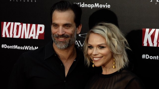 Johnathon Schaech and Julie Solomon Kidnap Los Angeles Premiere Red Carpet