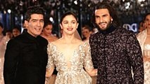 Alia Bhatt And Ranveer Singh Turn Showstoppers For Manish Malhotra At ICW 2017