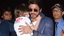 Shah Rukh Khan Spotted Carrying Abram In His Arms At The Airport