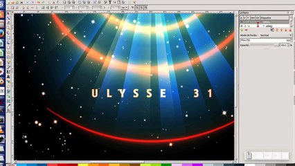 Tuto inkscape 0.92 : Réalisation un fond d'écran "spatial"