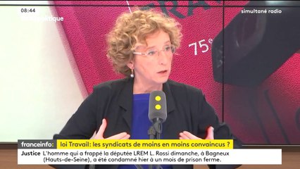 Muriel Penicaud souligne que certaines propositions (des syndicats) ont été retenues