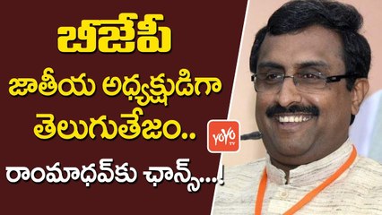 బీజేపీ జాతీయ అధ్యక్షుడిగా తెలుగుతేజం | Ram Madhav is The New National President of The BJP | YOYO TV CHANNEL