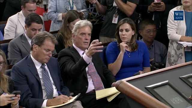 White House Press Grills The Press Secretary Over Scaramucci