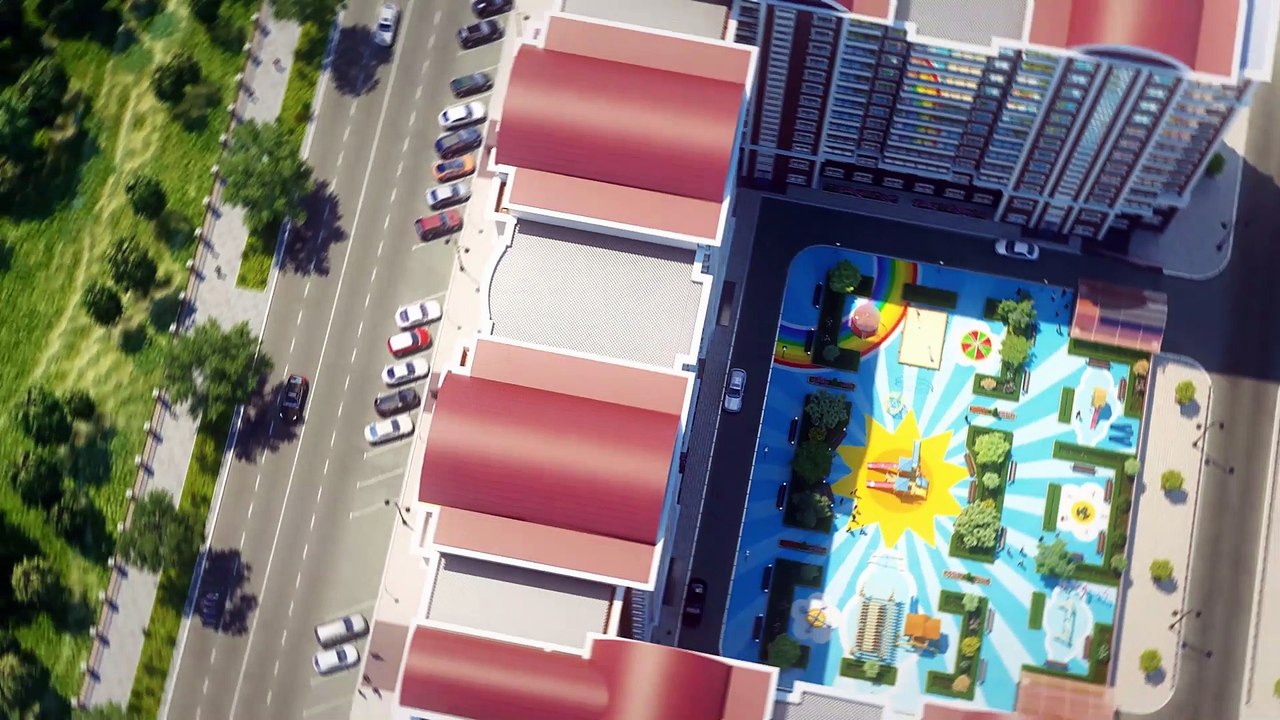 архитектурная визуализация видеопрезентация создание архитектурной модели ЖК Империал рекламная презентация