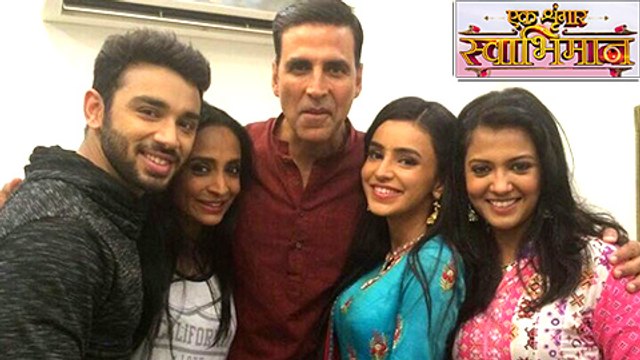 Akshay Kumar And Bhumi Pednekar Promote Toilet Ek Prem Katha On Ek Shringaar Swabhimaam | Colors TV