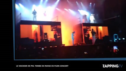 PNL : Le vocoder s'arrête en plein concert, la séquence gênante (vidéo)