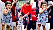Shahid Kapoor's Daughter Misha Takes Her First Steps With Mommy Meera