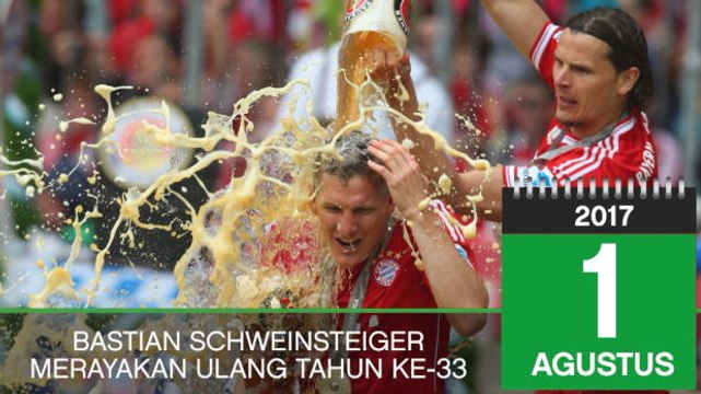BORN THIS DAY: Sepakbola: Bastian Schweinsteiger Berulang Tahun Ke-33!