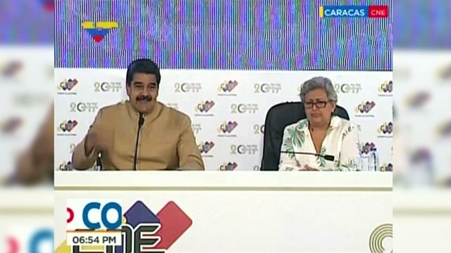 Au Venezuela Nicolas Maduro répond qu'il ne craint ni Dieu ni Trump