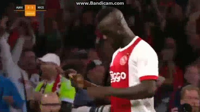 Davinson Sanchez Goal Ajax (Hol) 2-1 (Frc) OGC Nice 02.08.2017